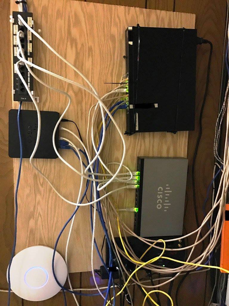 Router/wireless Access Point install