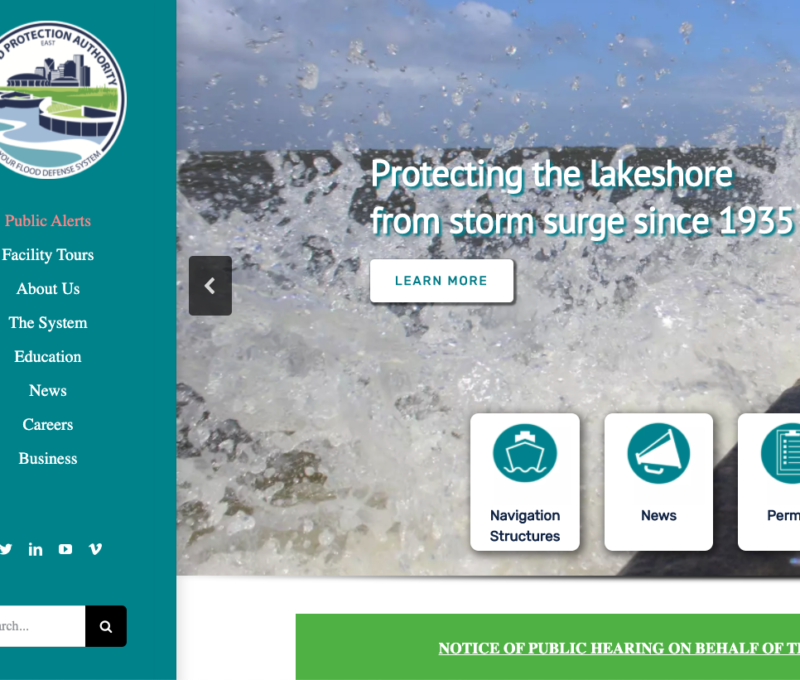 Flood Authority new website